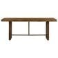 Blue River Superb Dining Table in Matte Brass - Table Only, , large