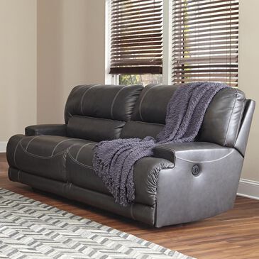 Signature Design by Ashley McCaskill 2 Seat Reclining Sofa in Gray, , large