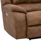 HomeStretch Bandit Triple Power Reclining Two Over Two Sofa in Brown, , large