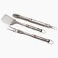 Joseph Joseph GrillOut 3-Piece BBQ Turner Tongs and Fork Set in Stainless Steel, , large