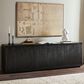 Four Hands Bennett Warby 4-Door Sideboard in Worn Black Oak, , large