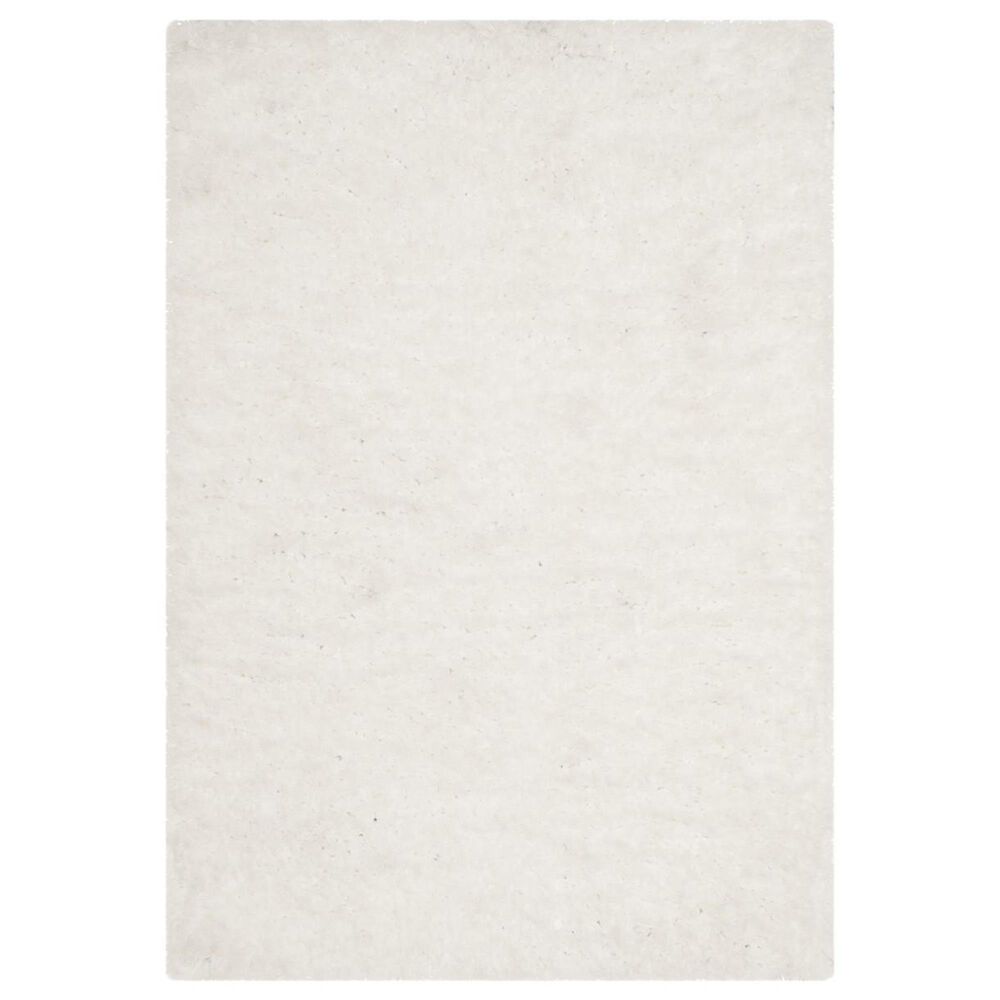 Safavieh Sheep Shag SSG120B 2" x 3" Ivory Area Rug, , large