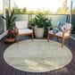 Dalyn Rug Company Portico PO1 Wheat 8" Round Area Rug, , large