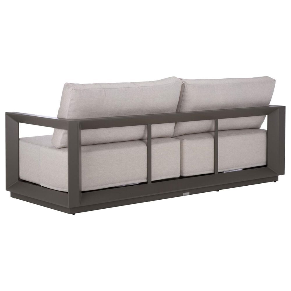 Safavieh Donaldo Outdoor Sofa in Dark Grey, , large
