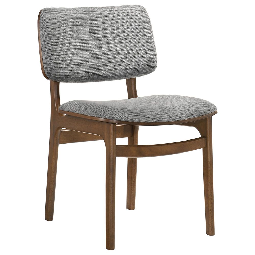 Blue River Cirque and Lima 5-Piece Round Dining Set in Black and Walnut, , large