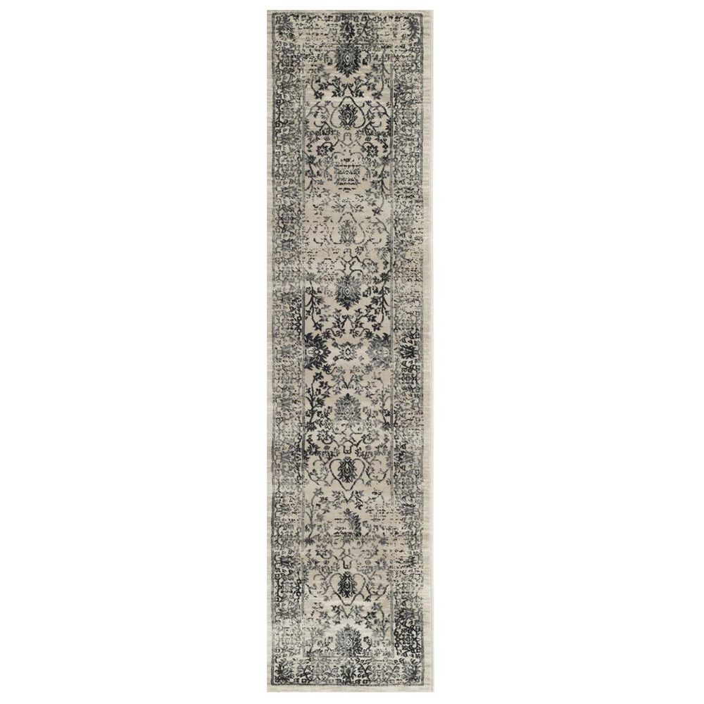 Safavieh Evoke EVK510C 2" x 8" Beige and Blue Runner, , large