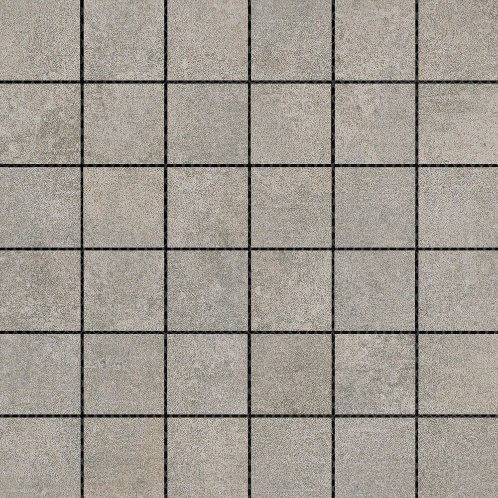 Emser Chiado II Jerome 2" x 2" Square on 12" x 12" Porcelain Mosaic Sheet, , large