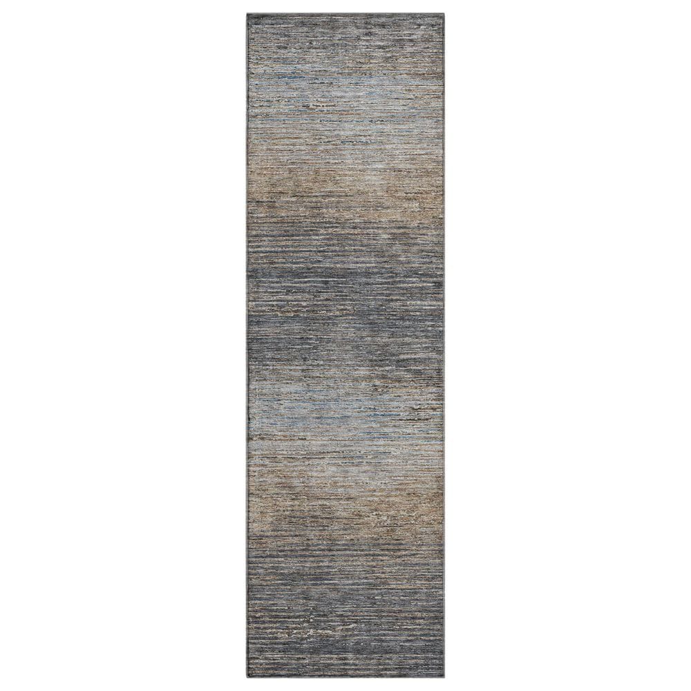 Dalyn Rug Company Trevi TV1 2"3" x 7"6" Pewter Runner, , large
