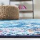 Safavieh Riviera 8" x 10" Navy and Light Blue Area Rug, , large