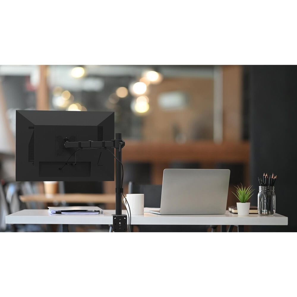 Kanto Single Monitor Desk Mount for 17" - 34" Displays in Black, , large