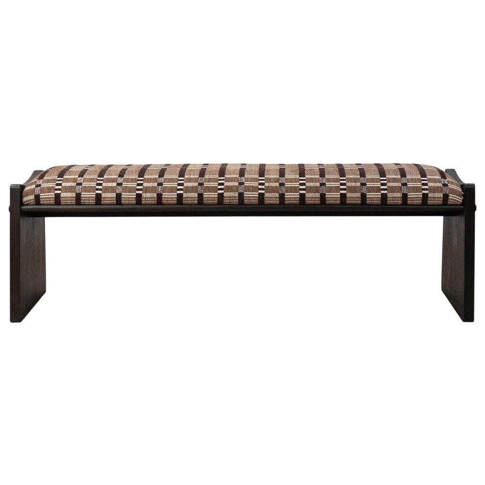 Four Hands Eros Accent Bench in Sandhill Cocoa, , large