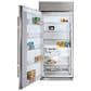 Sub Zero Classic Series 20.6 Cu. Ft. Column Freezer with Tubular Handle and Right Hinge in Stainless Steel, , large