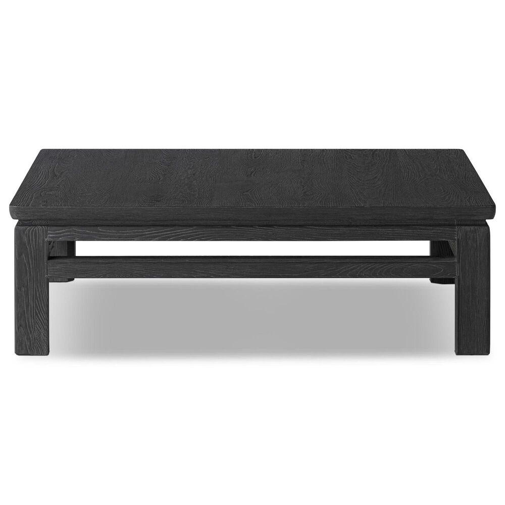 Four Hands Oman Coffee Table in Rustic Black, , large
