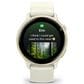 Garmin Vivoactive 6 Smartwatch 42mm Lunar Gold Aluminum Case with Bone Band, , large