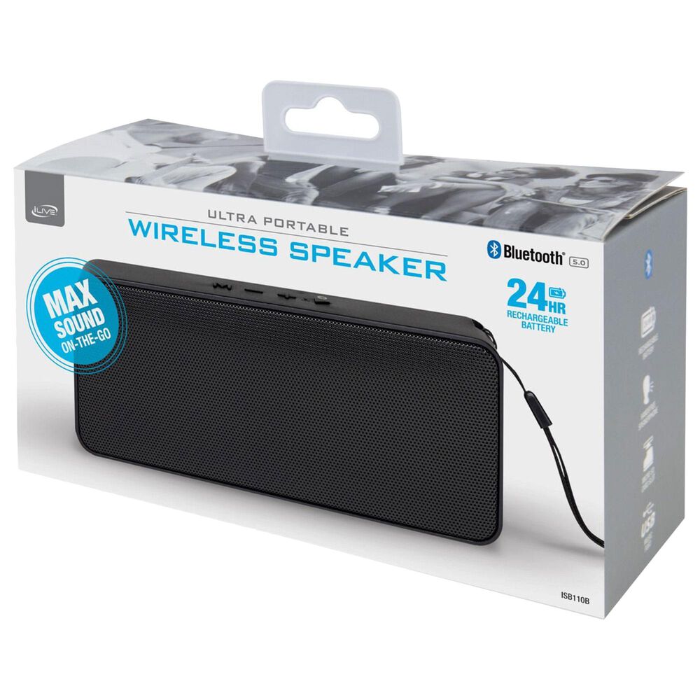 iLive Portable Wireless Speaker in Black, , large