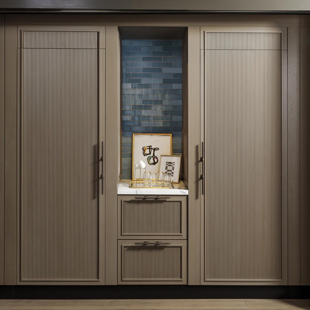 Monogram 30&quot; Integrated Column Freezer with Left Handle- - Panel Sold Separately, , large