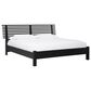 Ashley Danziar Queen Slat Panel Bed in Matte Black, , large