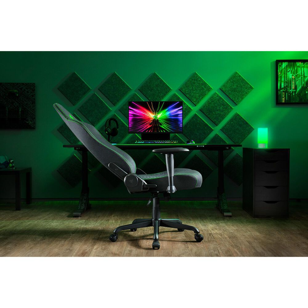 Razer Iskur V2 X Gaming Chair in Black and Green, , large