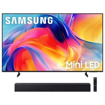Samsung 43" Class M70H Series Mini LED 4K UHD Vision AI - Smart Tizen TV with B-Series 2.0 Channel Soundbar in Titan Black and Black, , large