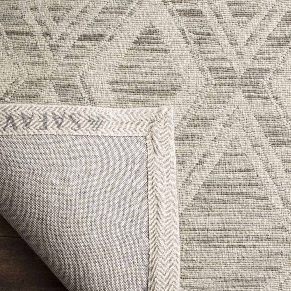 Safavieh Marbella Geometric 9&#39; x 12&#39; Light Brown and Ivory Area Rug, , large