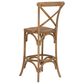 Linon Home Decor Roxy Bar Stool in Weathered Grey, , large