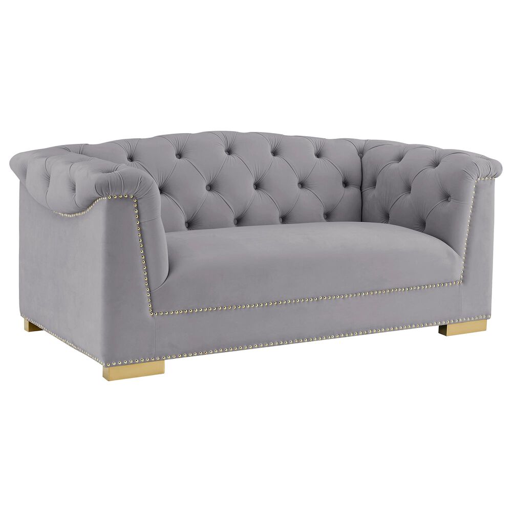 Tov Furniture Farah Loveseat in Grey, , large