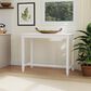 Linon Home Decor Claridge Counter Height Pub Table in Bright White - Table Only, , large
