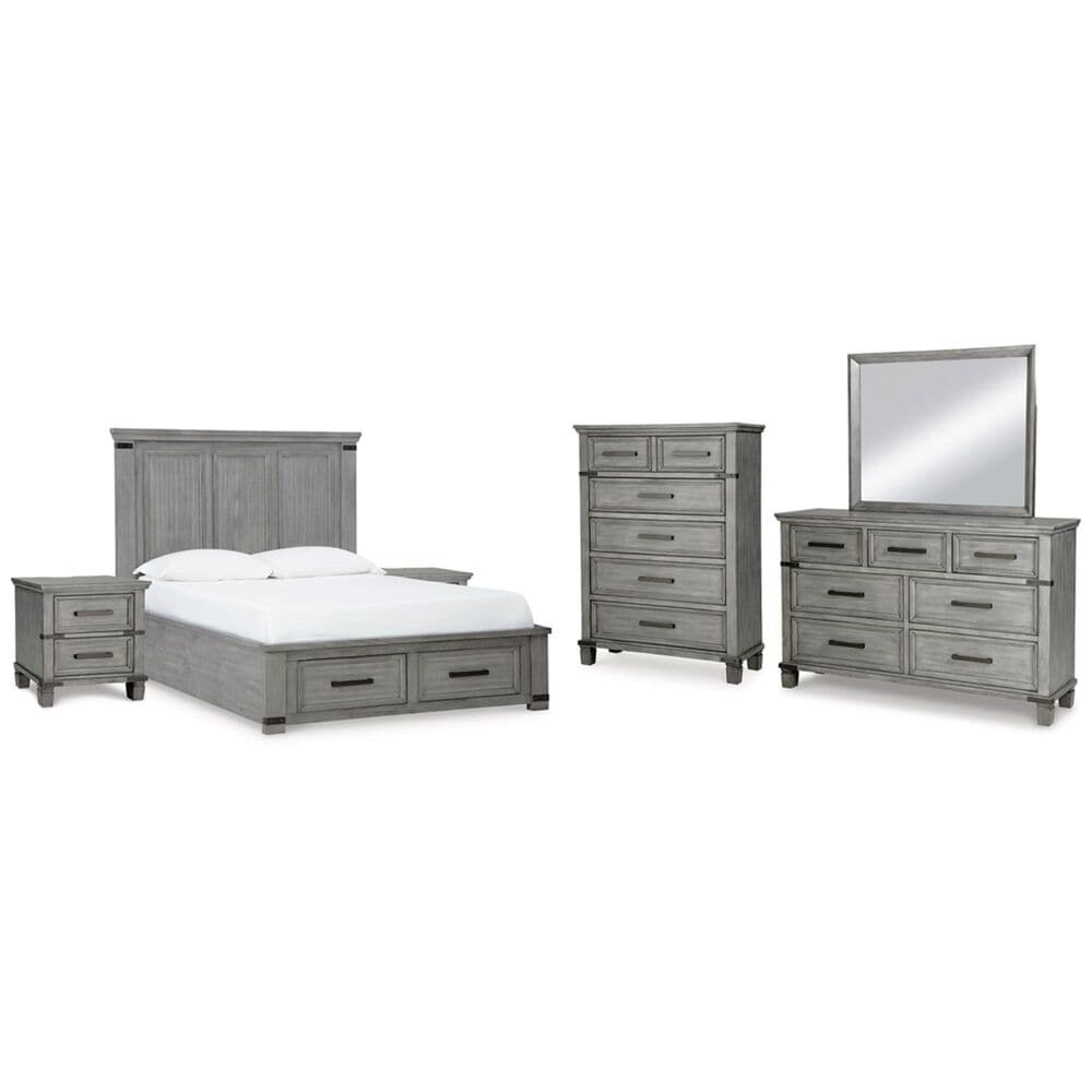 Ashley Russelyn 5-Piece Queen Bedroom Set, , large