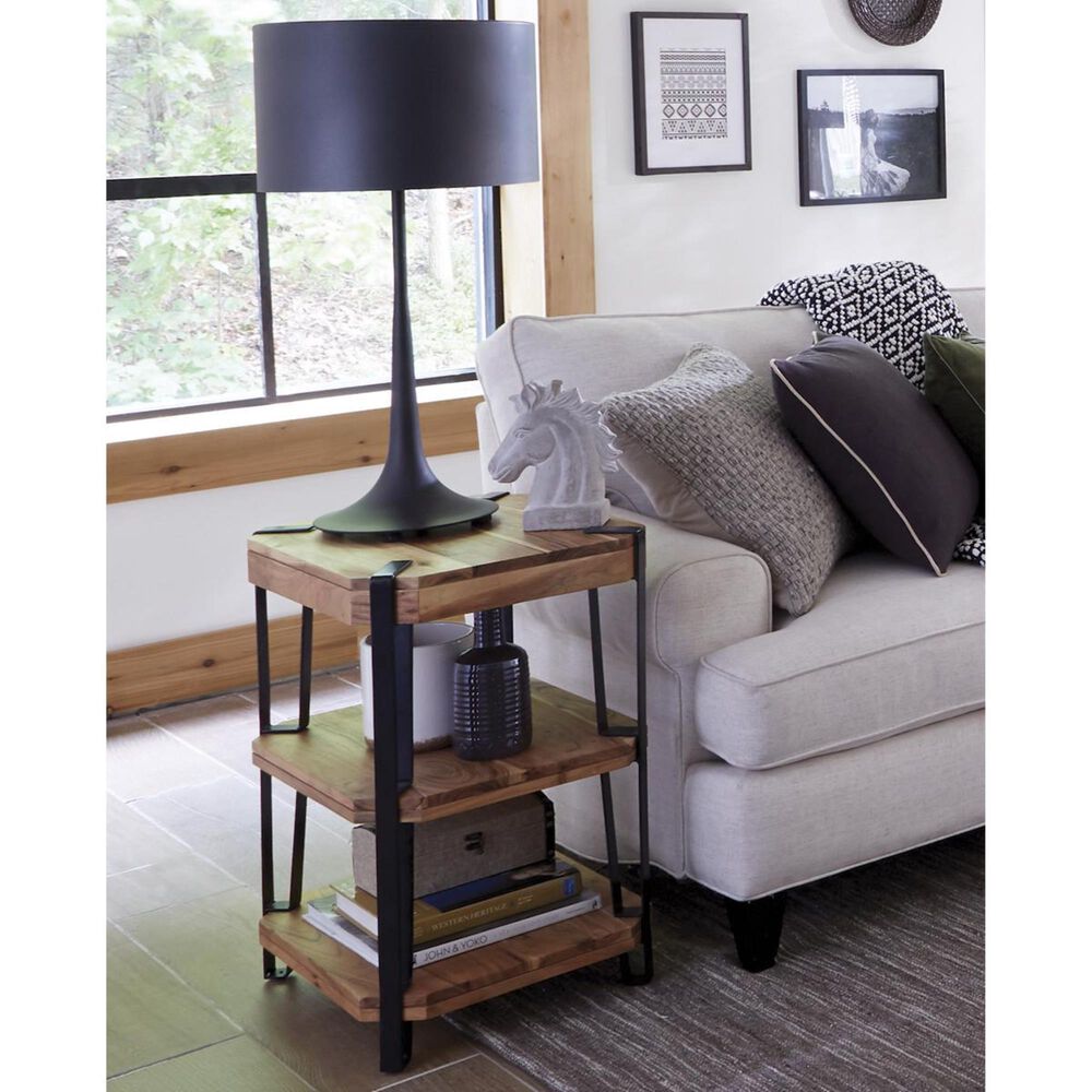 Bolton Furniture Ryegate 2-Shelf End Table in Natural, , large