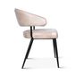 Home Trends & Design Essex Dining Chair in Top Grain Leather Antique Ivory, , large