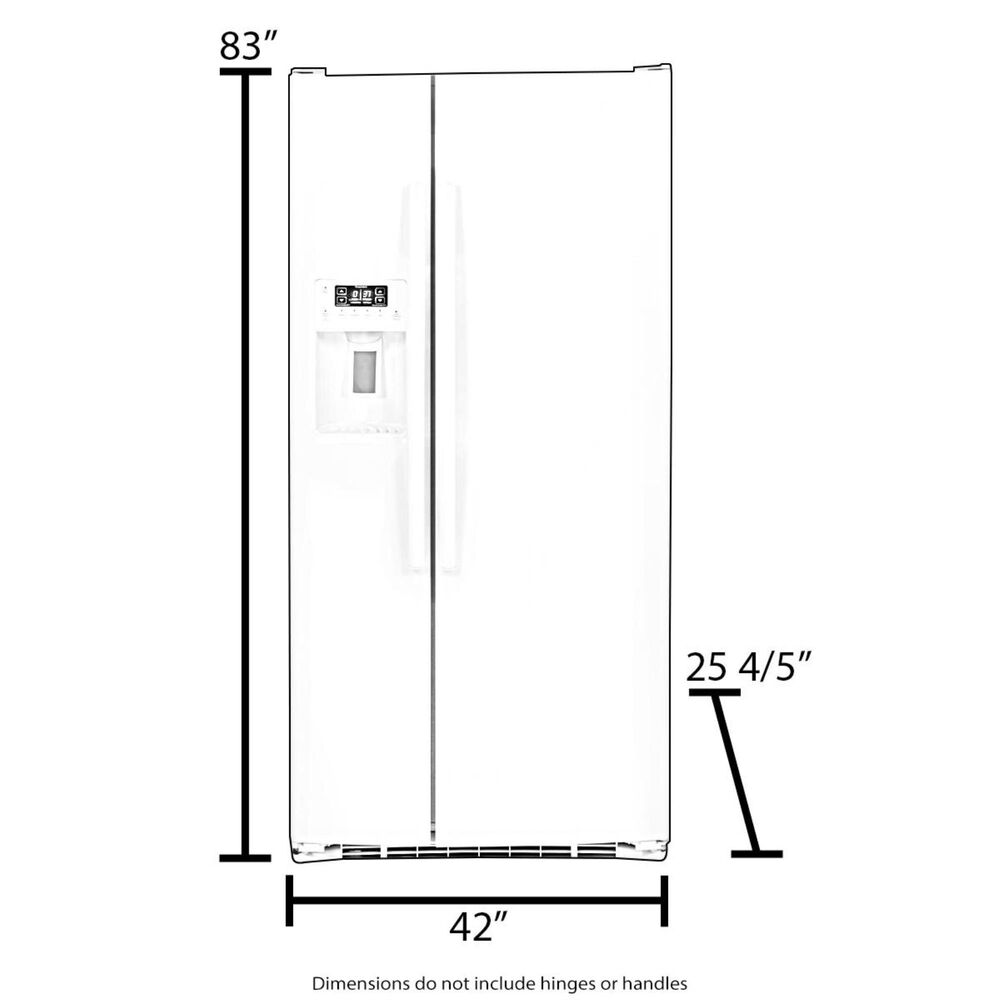 Dacor Heritage 42&quot; Built-In Side-by-Side Refrigerator in Silver Stainless Steel, , large