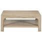 Pacific Landing Solano Square Coffee Table in Weathered Mango, , large