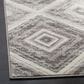 Safavieh Skyler SKY120K 10" x 14" Grey and Ivory Area Rug, , large