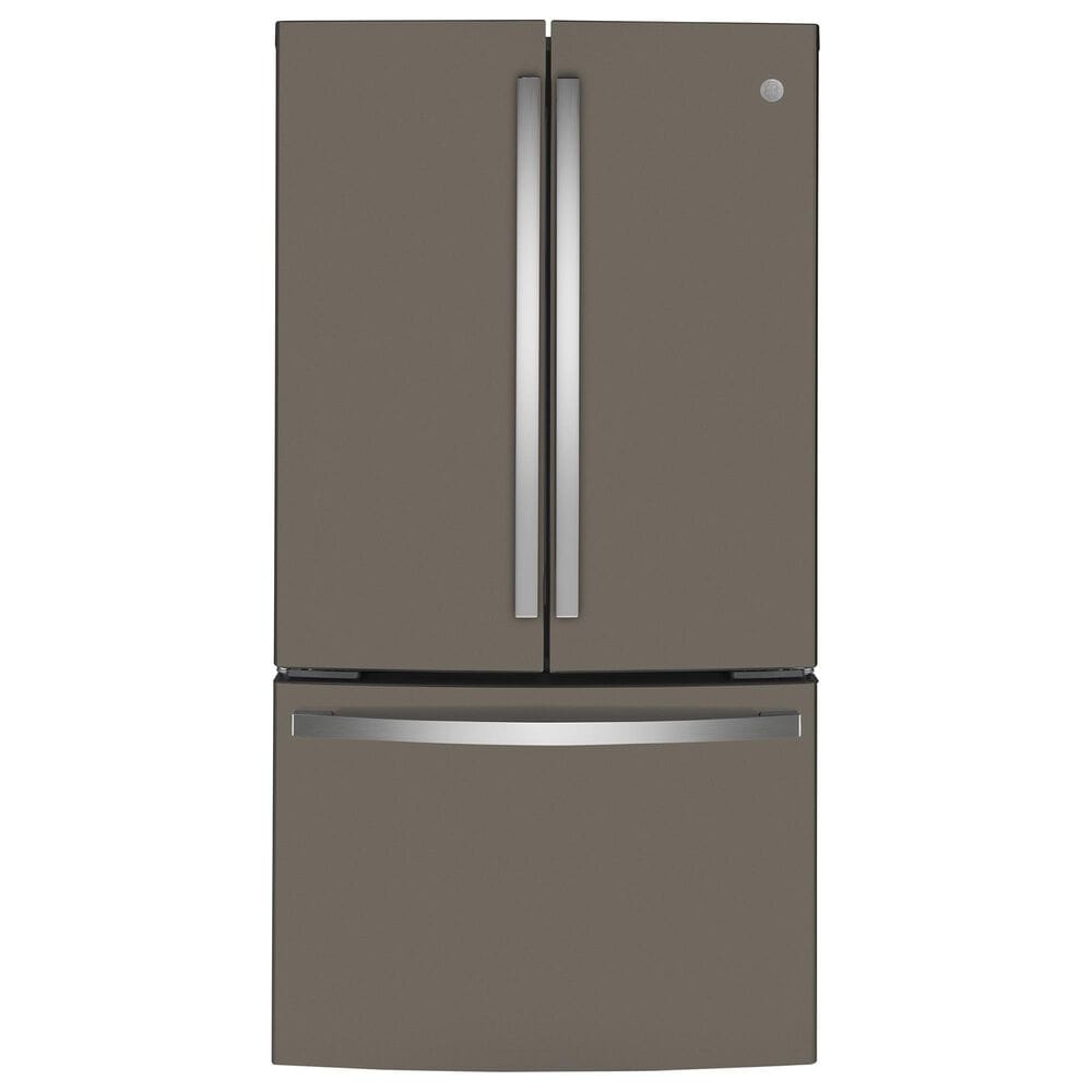 GE Appliances 23.1 Cu. Ft. Counter Depth French Door Refrigerator in Slate, , large