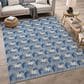 Dalyn Rug Company Soft Essentials Chevron Denim 5" x 7"6" Area Rug, , large