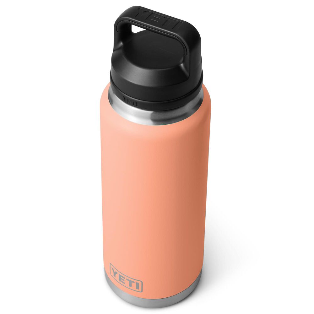 YETI Rambler 36 Oz Water Bottle with Chug Cap in Lowcountry Peach, , large