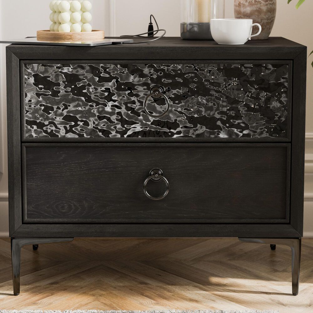 Furniture of America Bashford 2-Drawer Nightstand in Espresso, , large