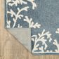 ROW by Oriental Weavers Quinn Coral Blue and Ivory 5"3" x 7" Area Rug, , large