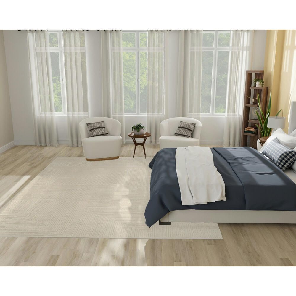 Nourison Sustainable Trends 7&#39;10&quot; x 9&#39;10&quot; Ivory Area Rug, , large