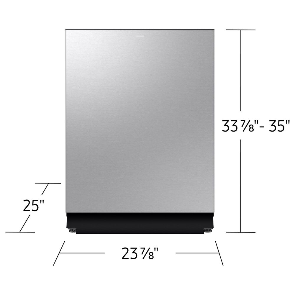 Samsung 24&quot; Bespoke Auto Open Door Dishwasher with 3rd Rack Washing System in Fingerprint Resistant Stainless Steel, , large