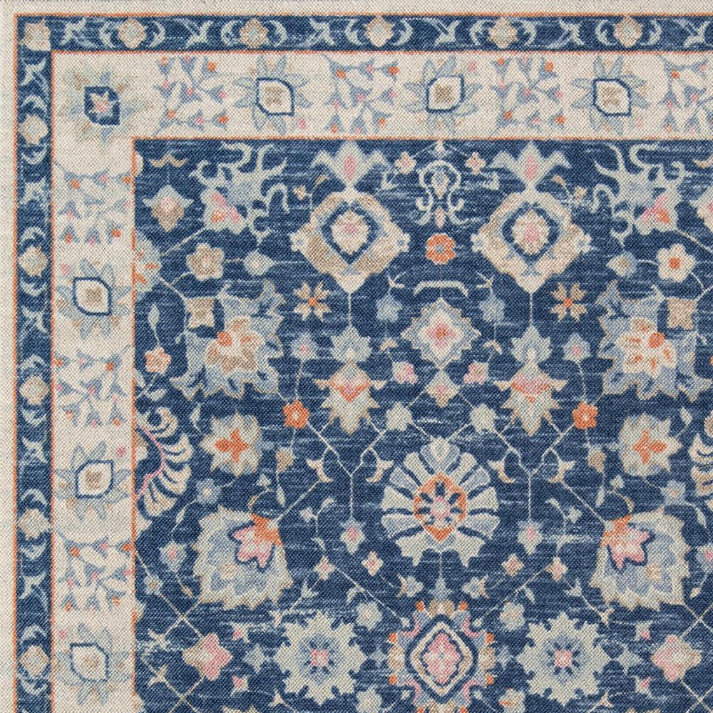 Momeni Anatolia ANA-08 3&#39; x 5&#39; Navy Area Rug, , large