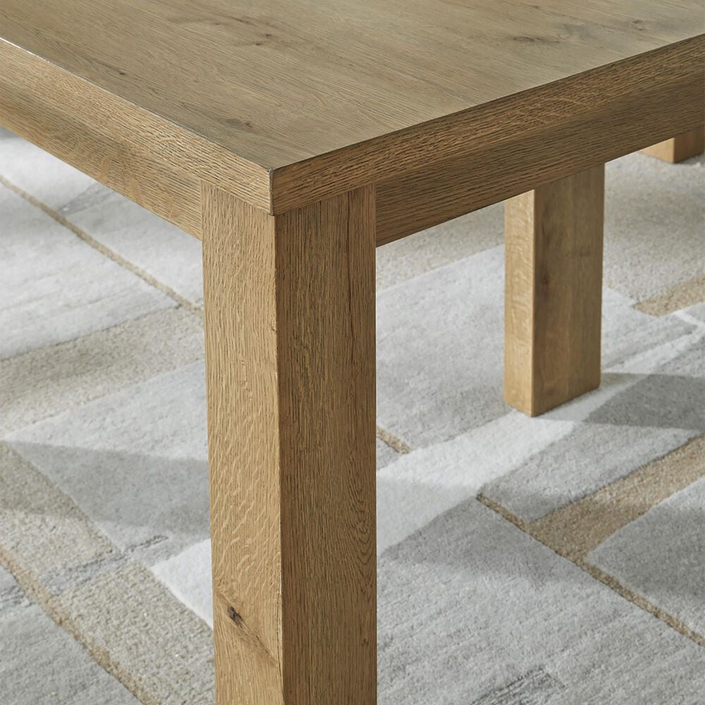 Millenium Galliden Rectangular Dining Table in Rustic Oak - Table Only, , large