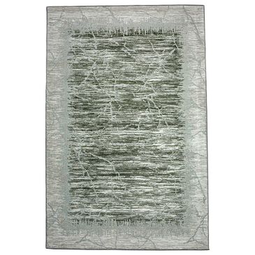 Radici USA Davide Abstract 5"3" x 7"3" Green Area Rug, , large