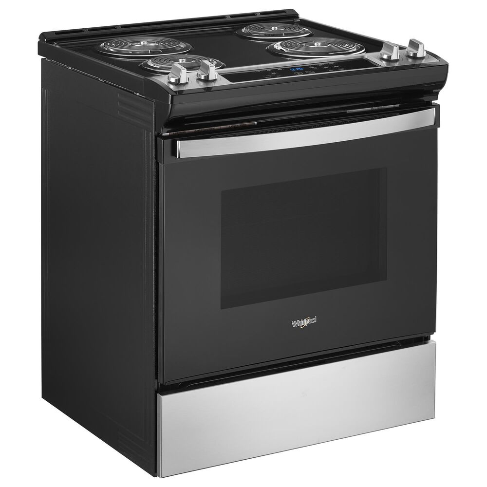 Whirlpool 4.8 Cu. Ft. Slide-in Electric Range in Stainless Steel, , large