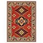 Oriental Weavers Lilihan Medallion 5504P 2" x 3" Red Scatter Rug, , large