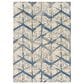 Radici USA Dora 6" x 9" Marin, Blue and Navy Area Rug, , large