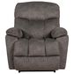 La-Z-Boy Morrison Power Rocking Recliner with Power Headrest and Lumbar in Dark Silver, , large