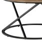 Ashley Cassbryn 3-Piece Occasional Table Set in Brown and Sleek Black, , large