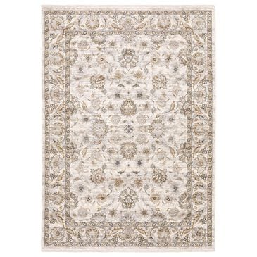 Oriental Weavers Maharaja Nepal 70W 9"10" x 12"10" Ivory Area Rug, , large