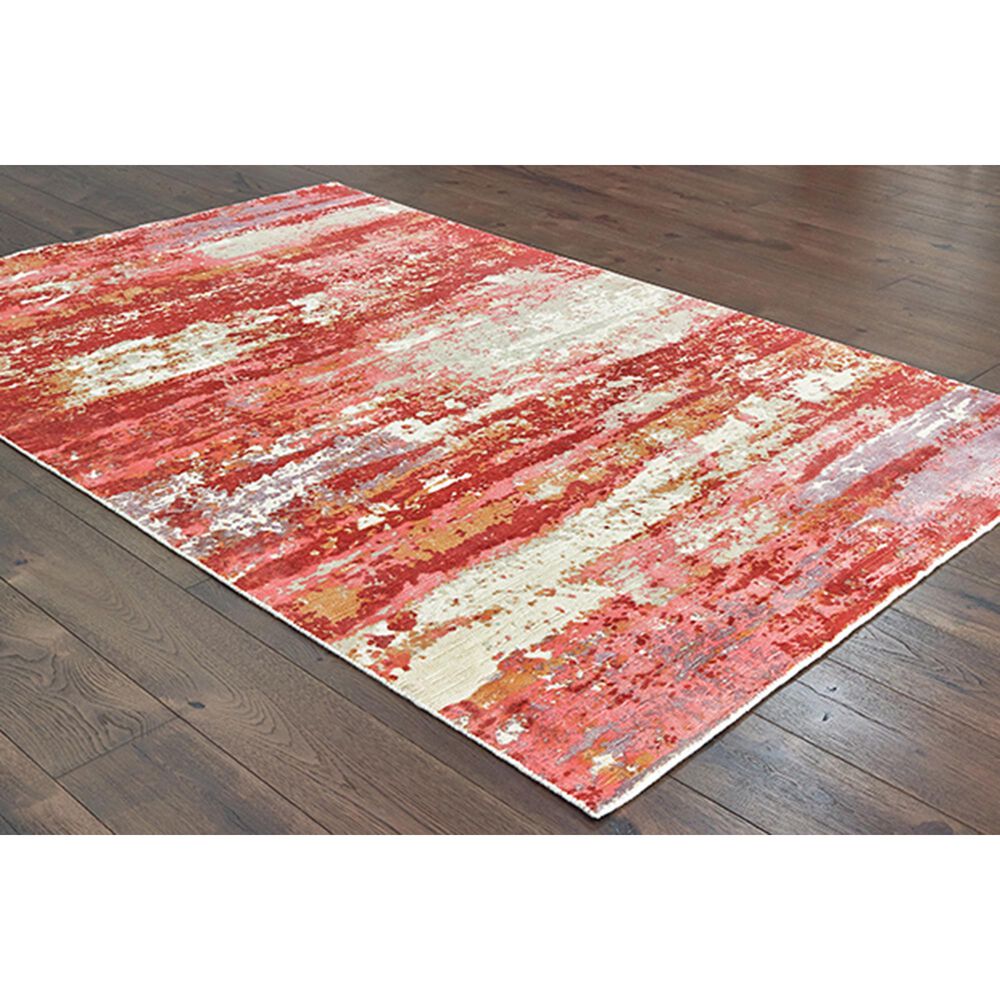 Oriental Weavers Formations 70004 10&#39; x 14&#39; Pink Area Rug, , large